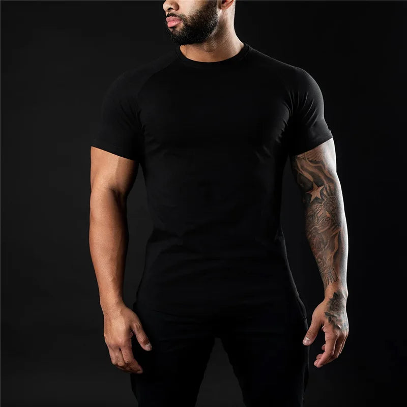 NLW Men’s Muscle Fit Cotton Performance Tee