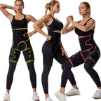 NLW 3-in-1 Waist Trainer & Thigh Trimmer – High-Waist Butt Lifting Sweat Belt