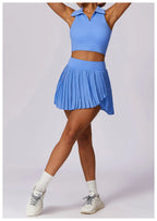 NLW Nude-Feel 2-Piece Summer Outdoor Yoga & Tennis Set