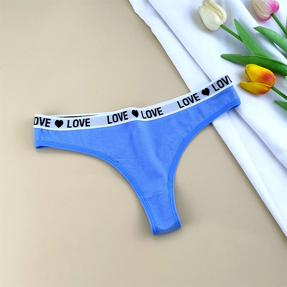NLW -Love Cotton Thong Pack (3-Pack)