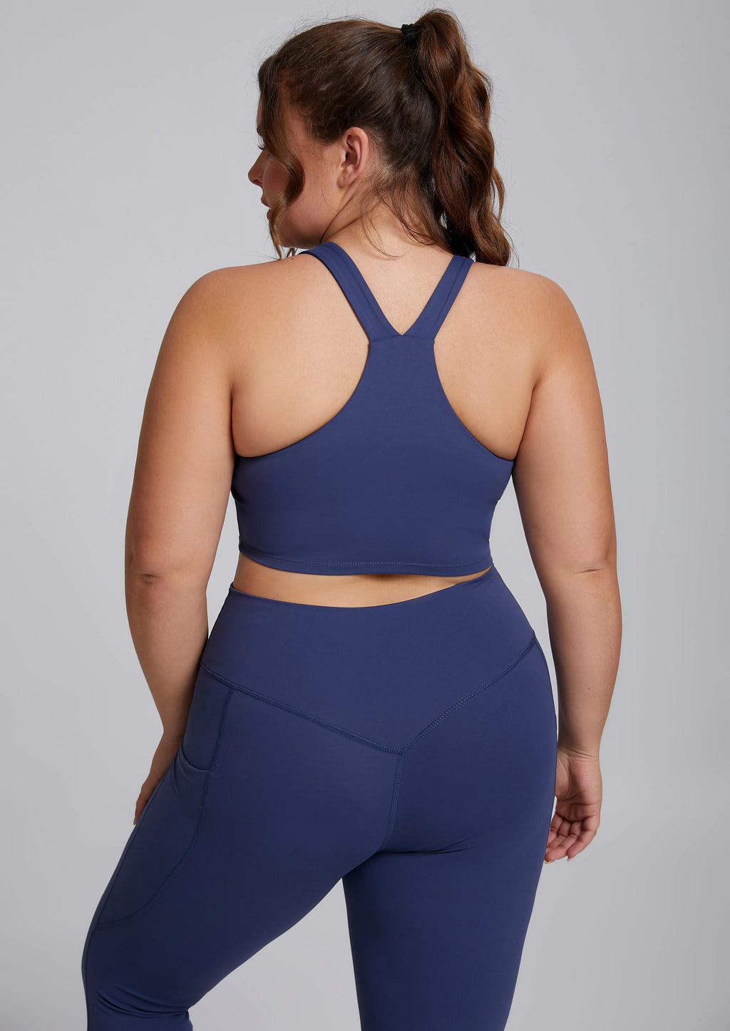 Premium 2-Piece Plus Size Sports Set – High-Performance Yoga & Fitness Wear