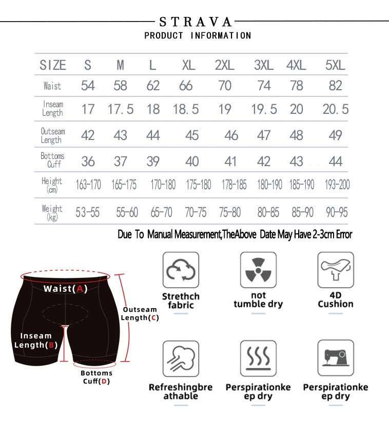 NLW Strava Cycling Jersey and Sponge Pants set