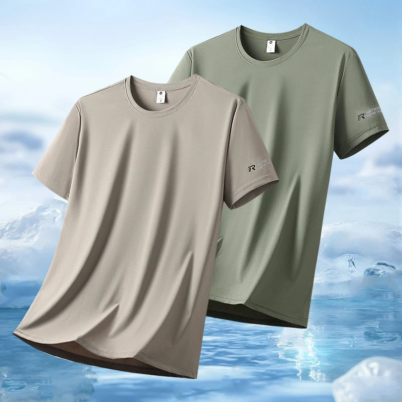 NLW Men’s Ice Silk Performance Tee – Ultra-Cool Training Shirt