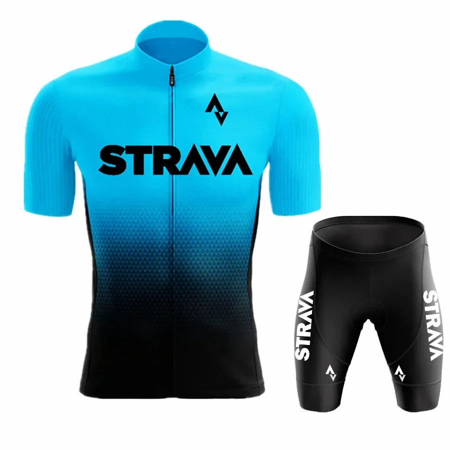NLW Strava Cycling Jersey and Sponge Pants set