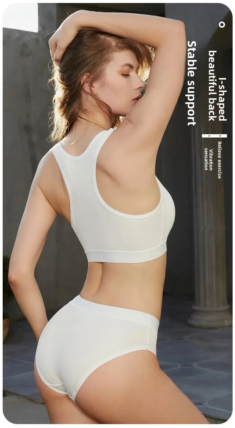 NLW Seamless Pure Cotton Sports Bra