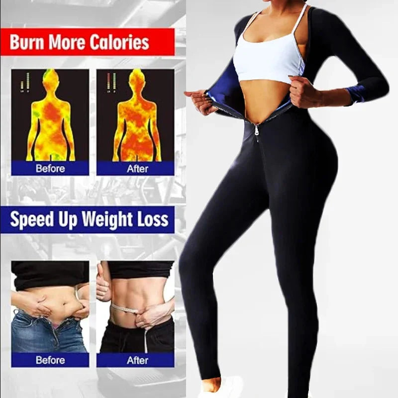 Body Shaper Sauna Jumpsuit