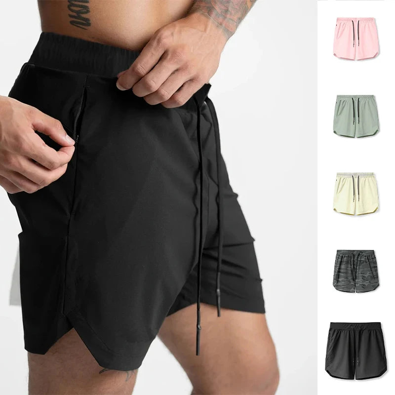 NLW Men's Summer Drawstring Workout Jogger Pants