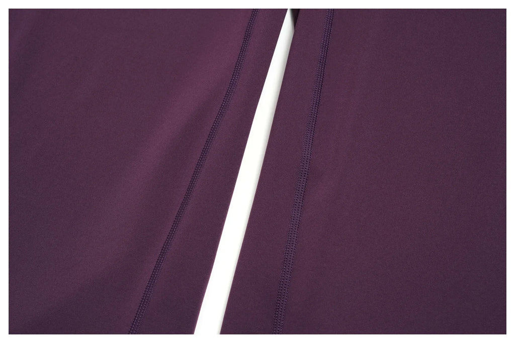 NLW Seamless Yoga Suit – 2-Piece Crop Sleeve & Capri Gym Set