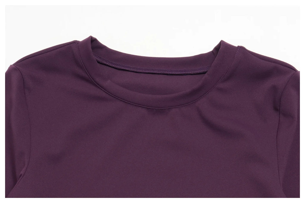 NLW Seamless Yoga Suit – 2-Piece Crop Sleeve & Capri Gym Set