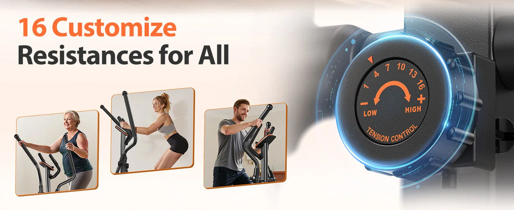 NLW Elliptical Machine for Home Gym