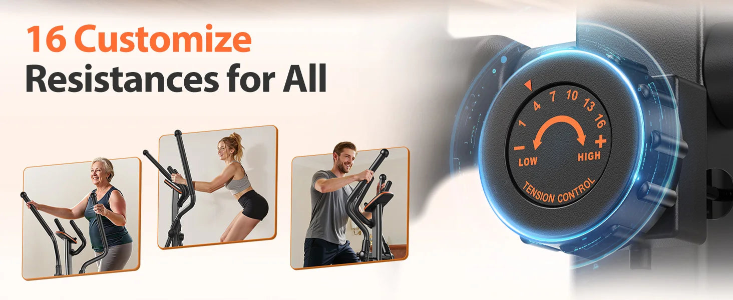 NLW Elliptical Machine for Home Gym