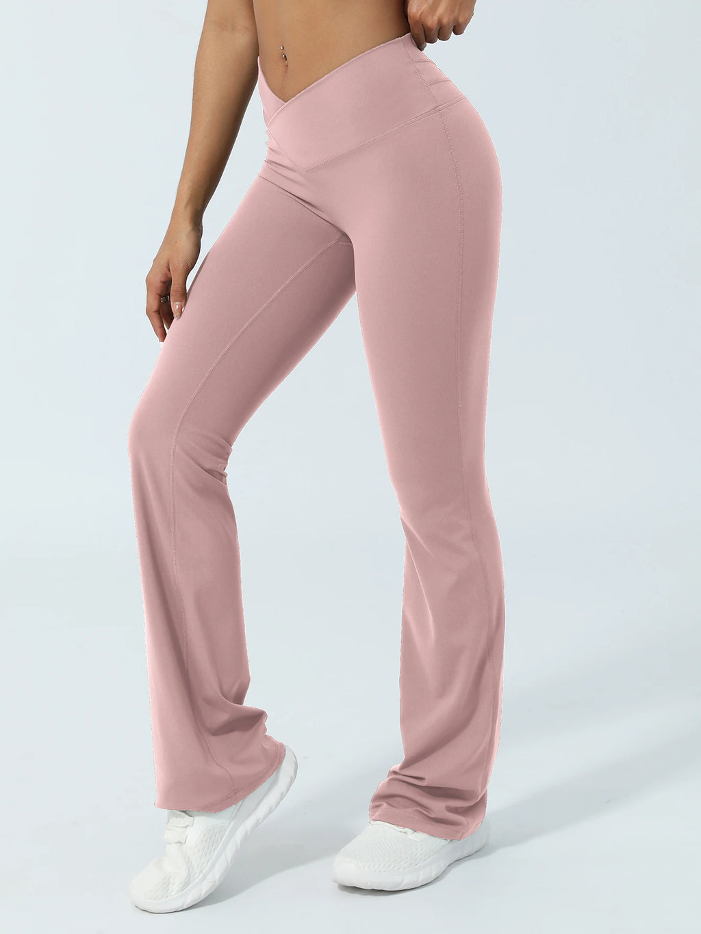 NLW Women's Premium Nylon Sculpting Fitness Trousers
