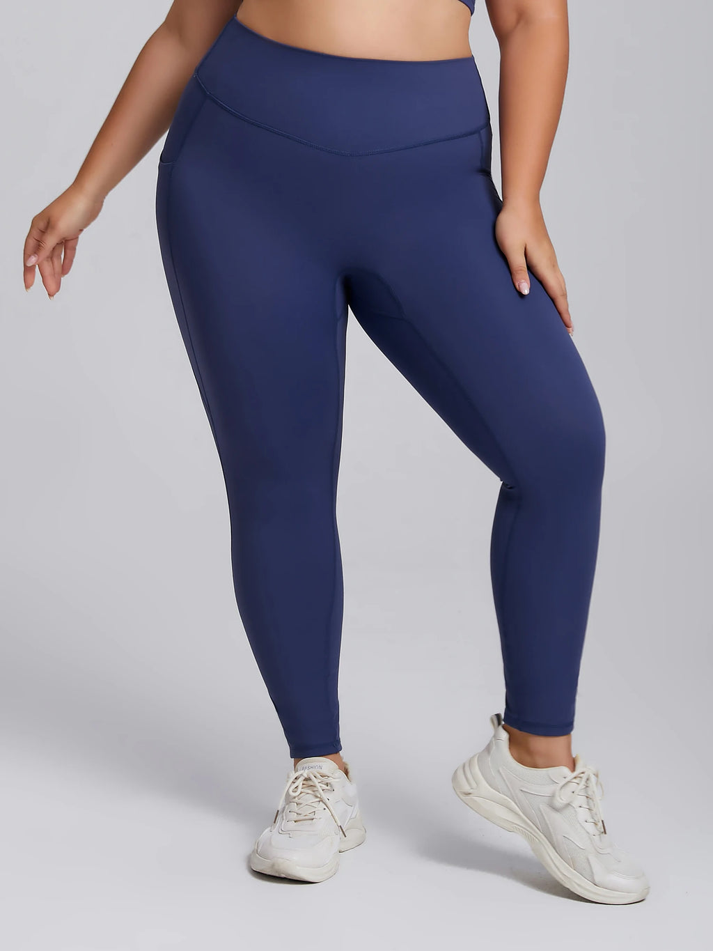 Premium 2-Piece Plus Size Sports Set – High-Performance Yoga & Fitness Wear