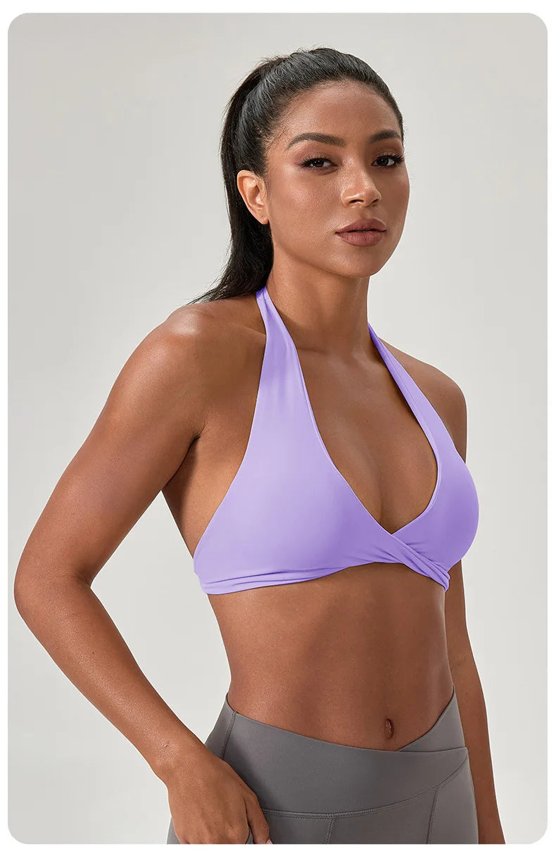NLW Criss Cross Back Yoga sports Bras