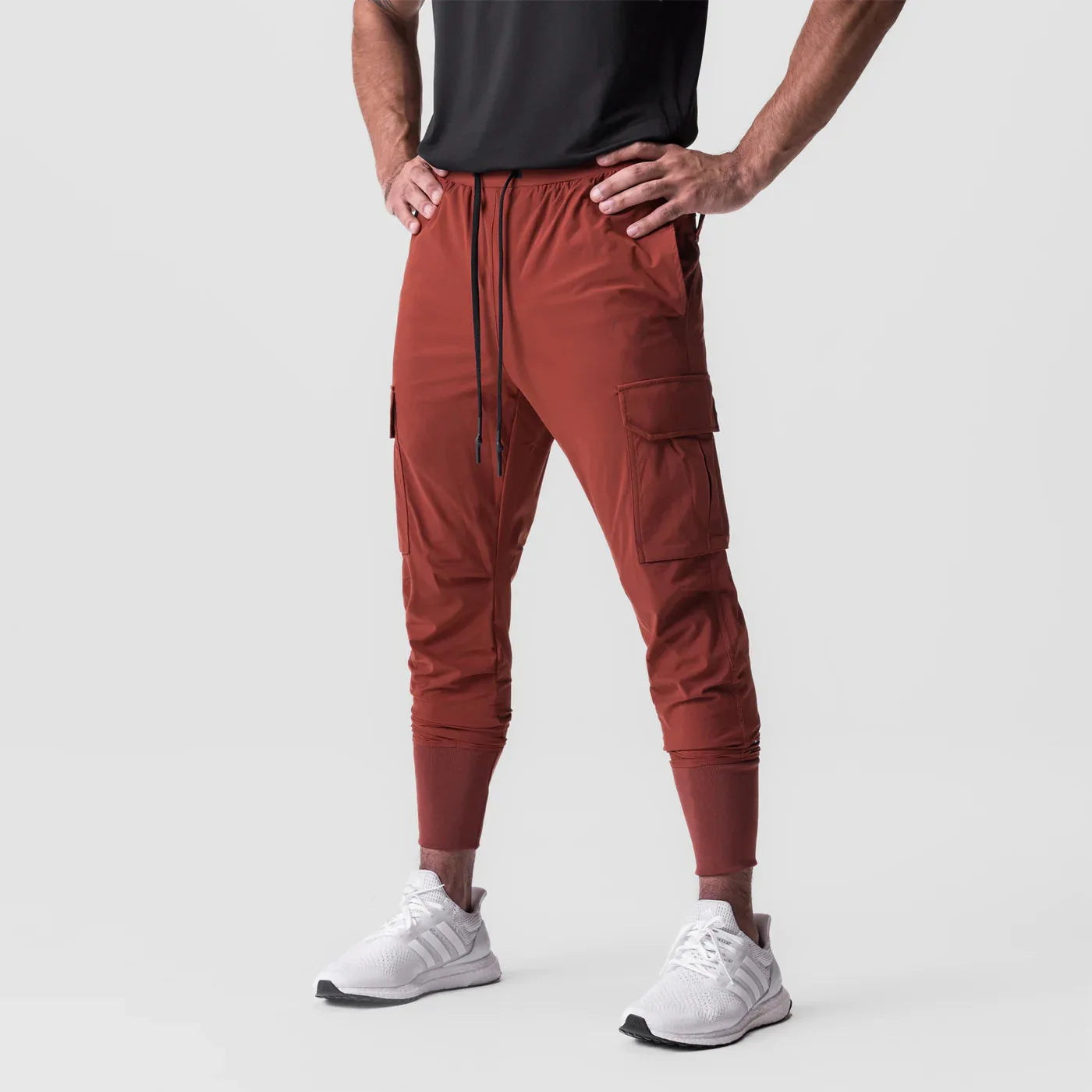 NLW High-Performance Nylon-Elastane Running Track Pants