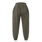 NLW Men’s Oversized Cotton-Linen Wide-Leg Pants
