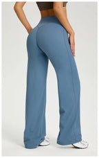 NLW Second-Skin Flared Leggings – Ultra-Elastic High-Waist Studio Yoga Pants