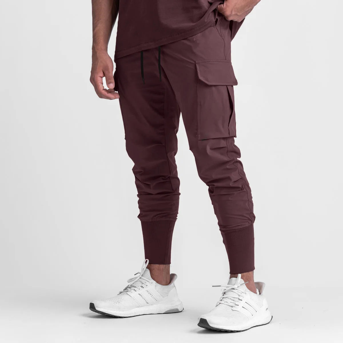 NLW High-Performance Nylon-Elastane Running Track Pants