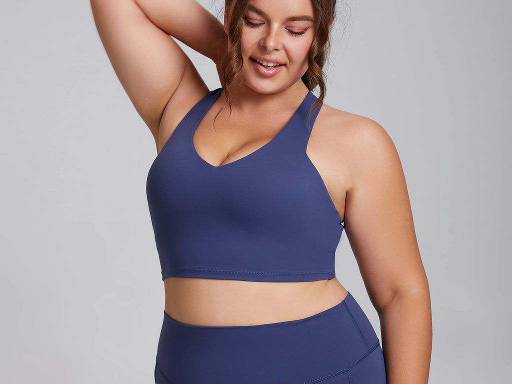 Premium 2-Piece Plus Size Sports Set – High-Performance Yoga & Fitness Wear