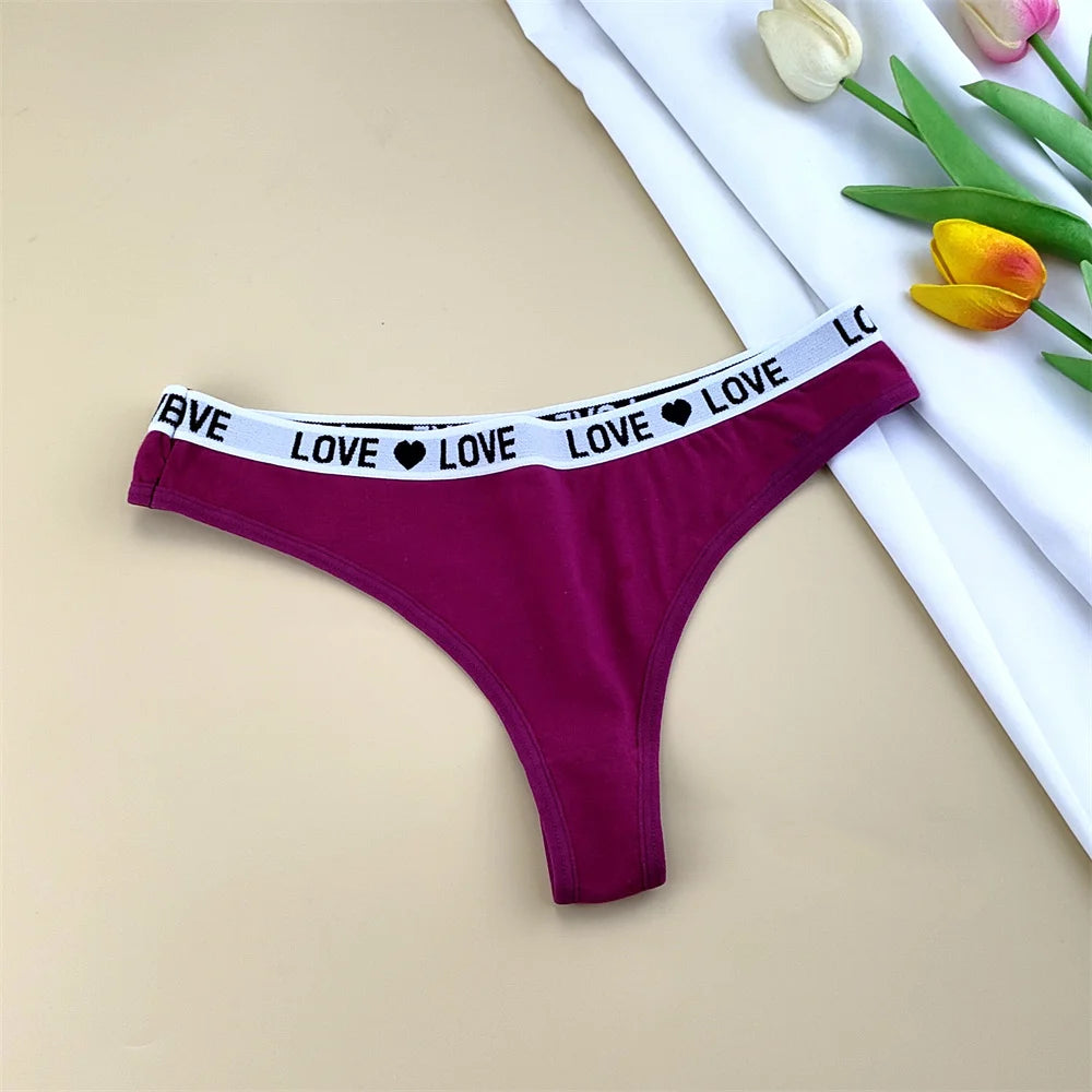 NLW -Love Cotton Thong Pack (3-Pack)