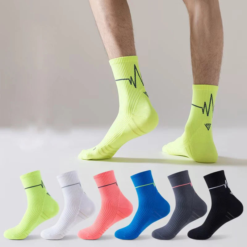 5 Pairs Professional Running Socks