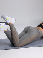 High-Waisted Butt-Lifting Gym Leggings – Seamless Tummy Control Yoga Pants