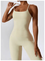 NLW Elite Seamless 2-Piece Yoga Set – High-Performance Compressed Fitness Suit