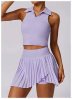 NLW Nude-Feel 2-Piece Summer Outdoor Yoga & Tennis Set