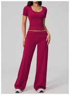 Premium 2-Piece Patchwork Yoga Set