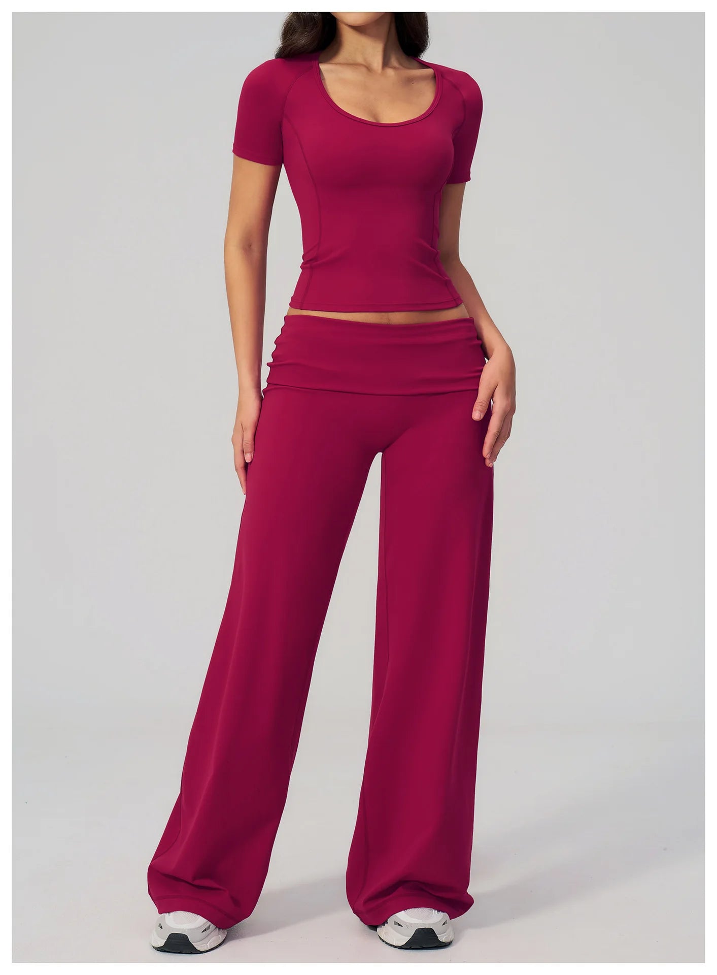 Premium 2-Piece Patchwork Yoga Set