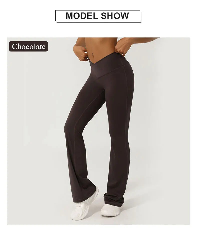 NLW Women's Premium Nylon Sculpting Fitness Trousers