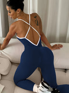 NLW Sleeveless Gym Bodysuit & Workout Romper