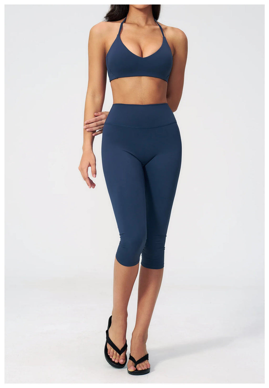 NLW- 2-Piece Seamless Capri Workout Set