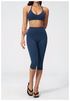 NLW- 2-Piece Seamless Capri Workout Set