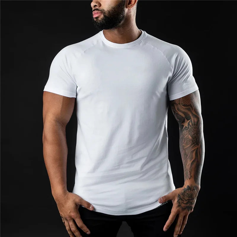 NLW Men’s Muscle Fit Cotton Performance Tee