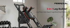 NLW Commercial-Grade Ultra-Quiet Hack Squat & 45° Leg Press Combo Machine