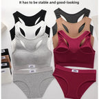 NLW Seamless Pure Cotton Sports Bra