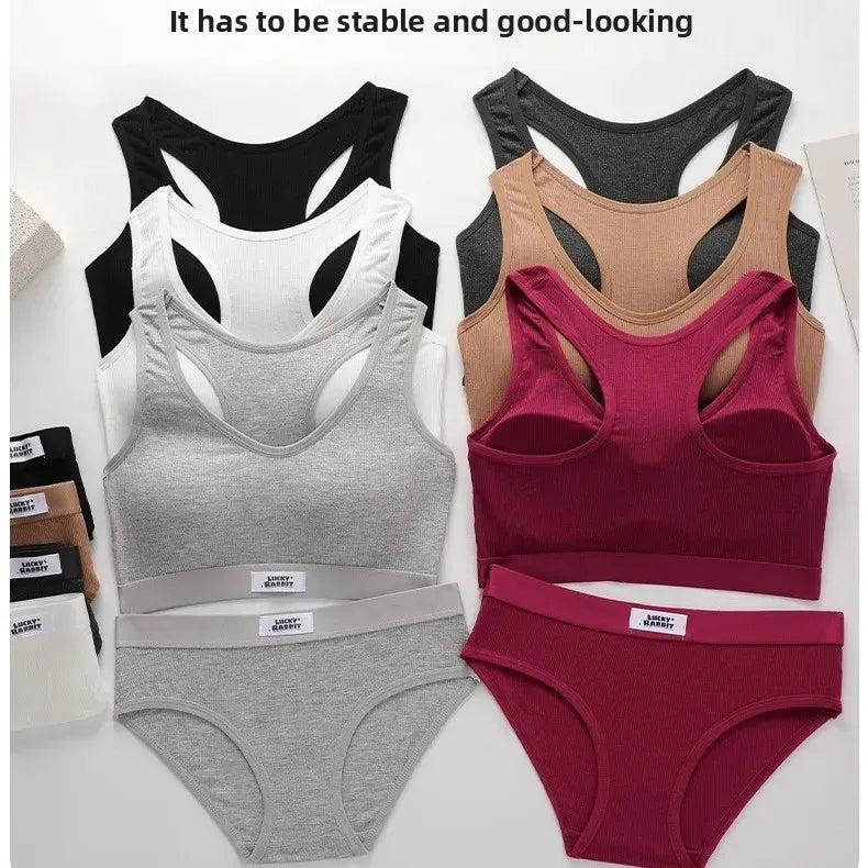 NLW Seamless Pure Cotton Sports Bra