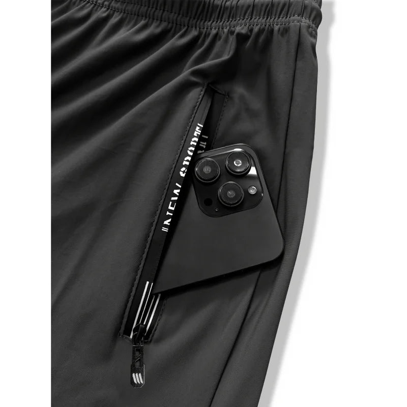 NLW Men's High-Stretch Sport Slacks – Breathable Training Joggers & Hiking Track Pants