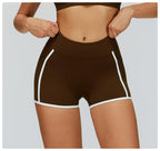High-Waist Push-Up Yoga Shorts