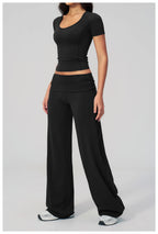 Premium 2-Piece Patchwork Yoga Set