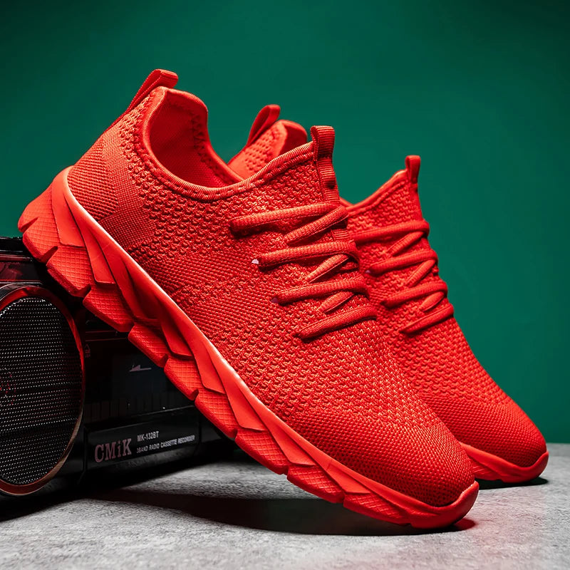 NLW Men's Ultra-Light Flyknit Casual Sneakers