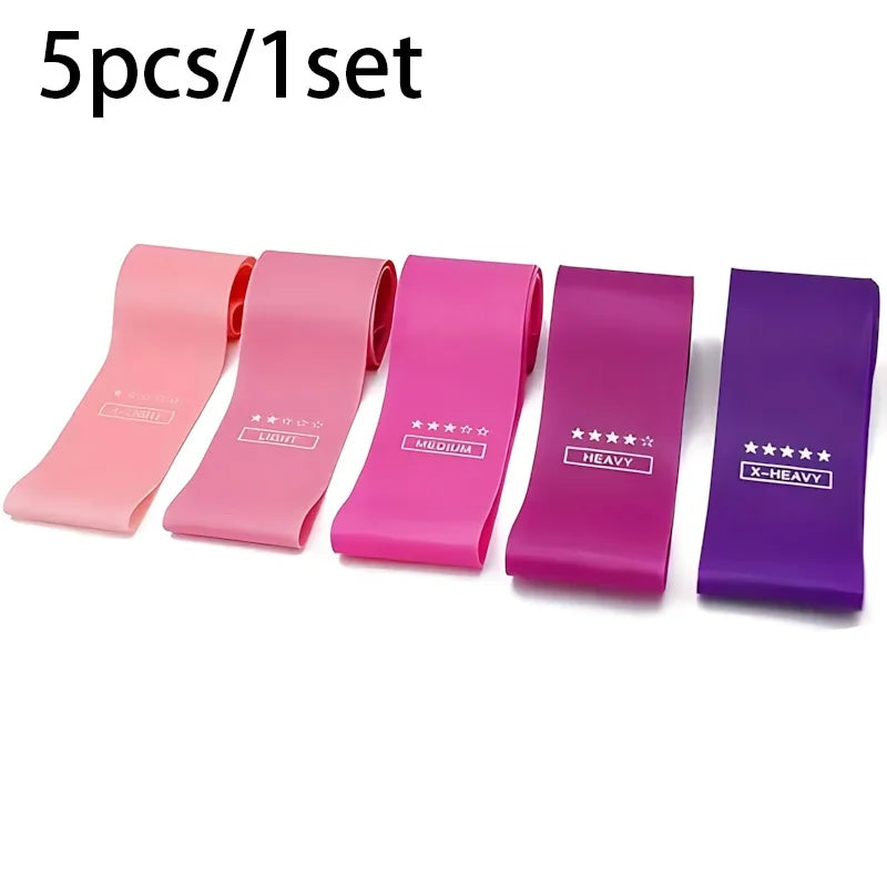 NLW Unisex Elastic Muscle Conditioning Loops – Soft Modal Fabric Fitness Bands for Glutes, Arms & Legs
