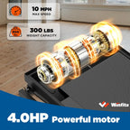 NLW Fitness Pro Treadmill with Bluetooth App