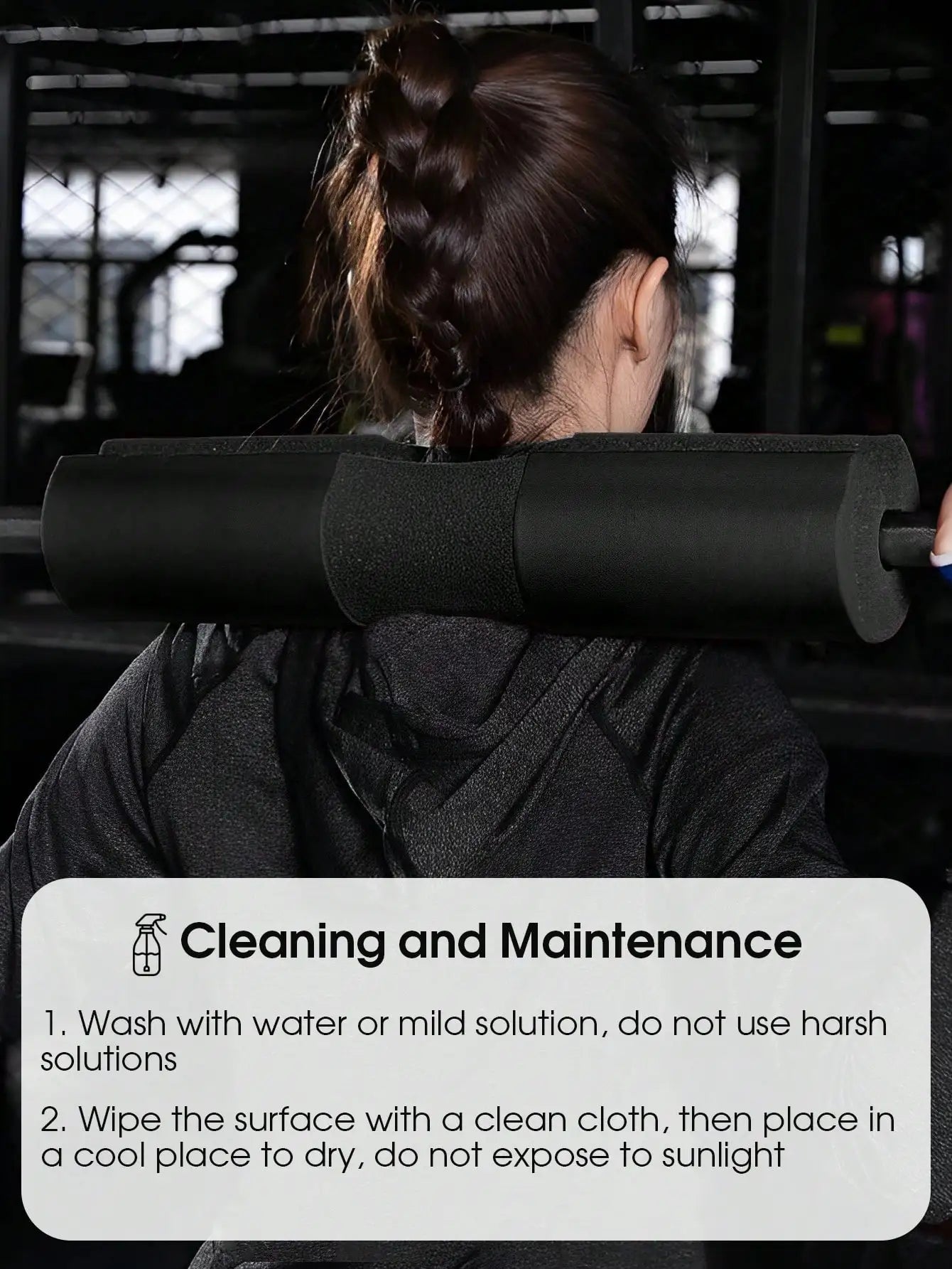 NLW Pro High-Density Barbell Squat Pad