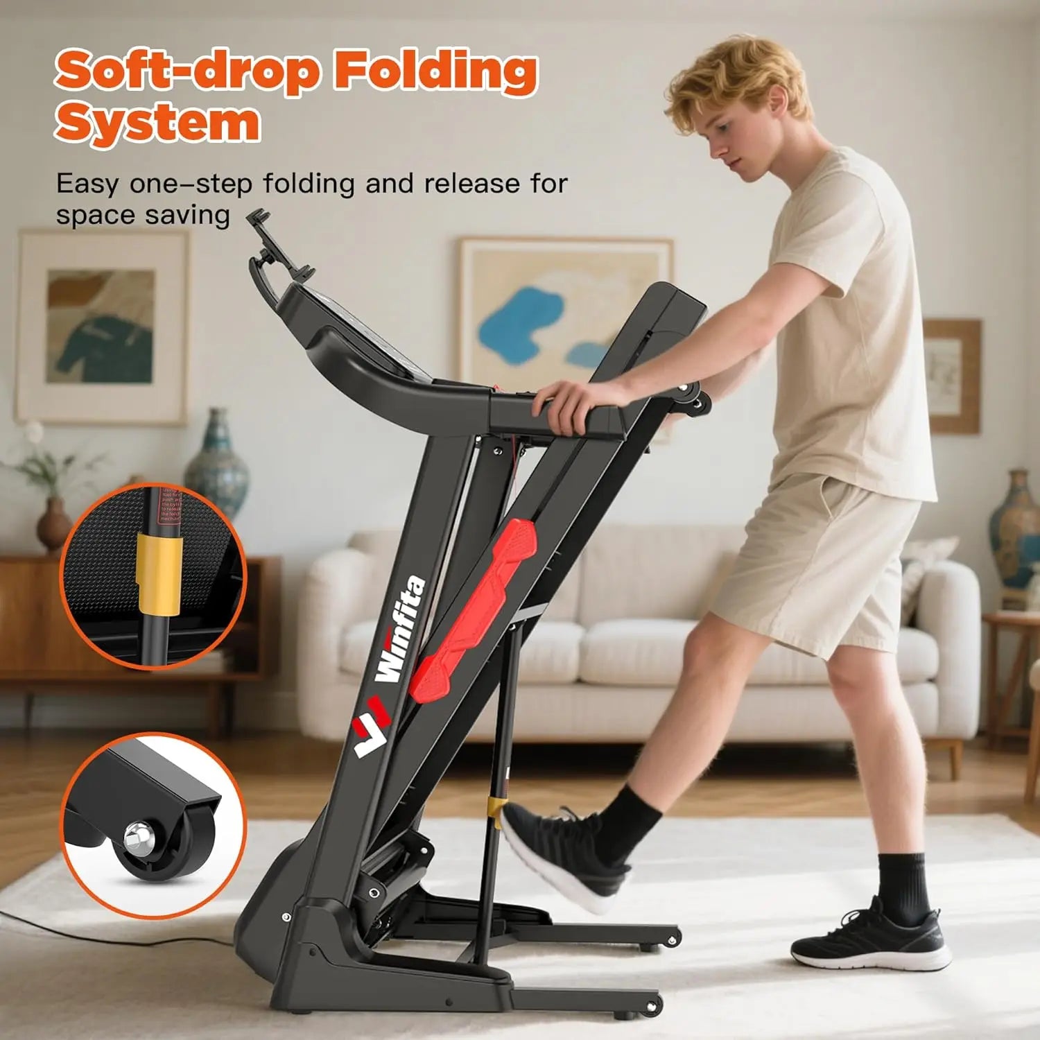 NLW Performance Auto-Incline Treadmill