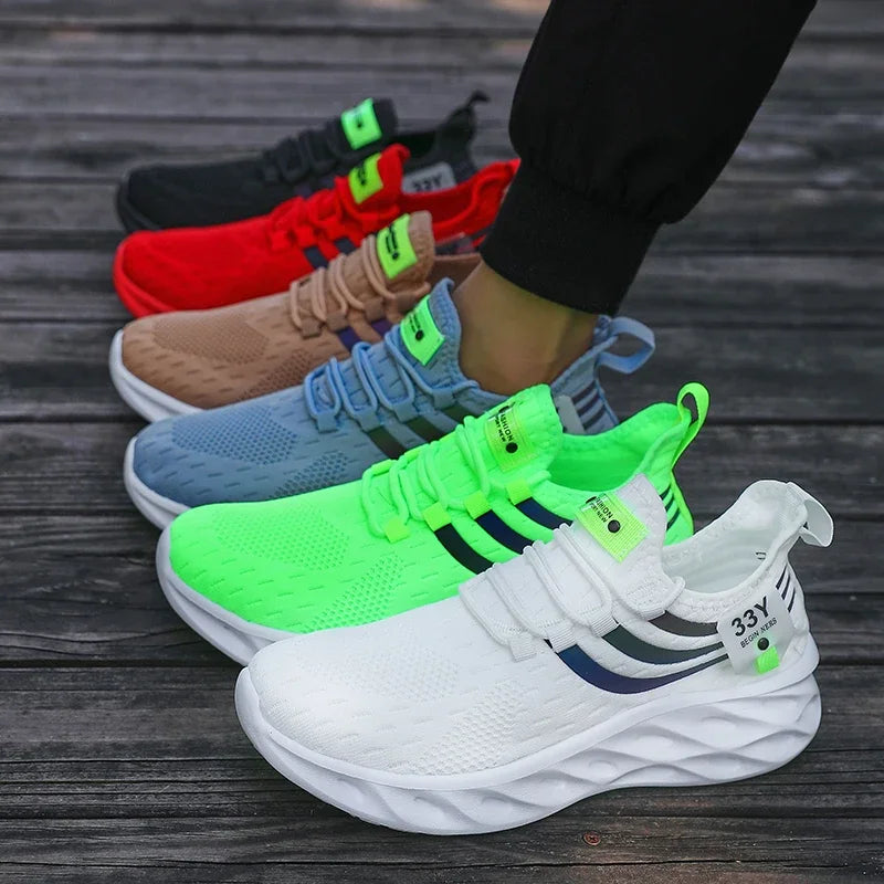 NLW Breathable Cushioning Jogging & Basketball Shoes