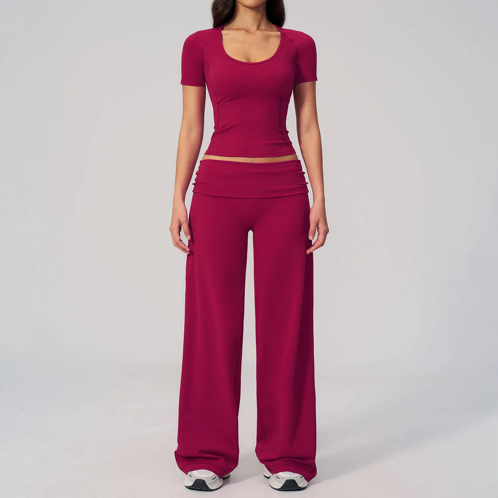 Premium 2-Piece Patchwork Yoga Set