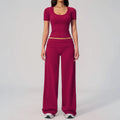 Premium 2-Piece Patchwork Yoga Set