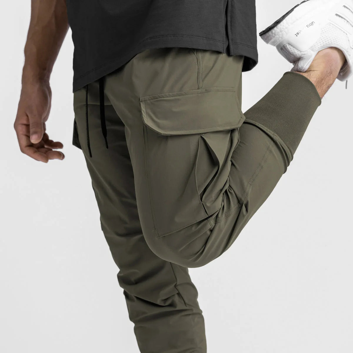 NLW High-Performance Nylon-Elastane Running Track Pants